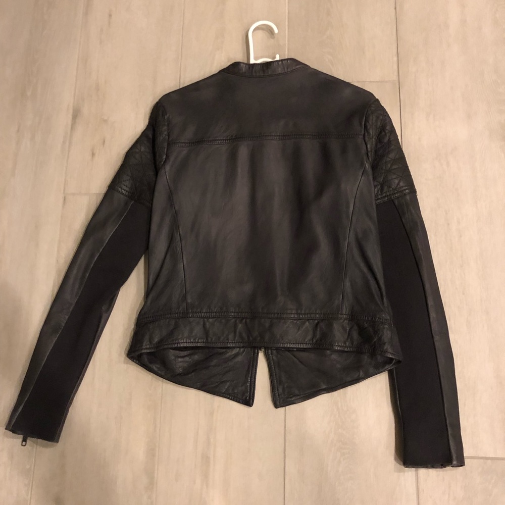 Leather jacket